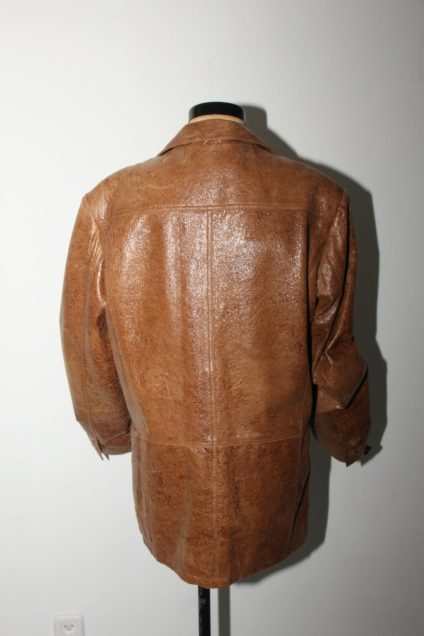 Leather look blazer / jacket