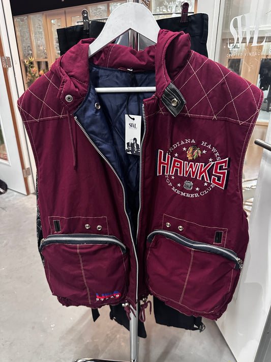 Hawks vintage vest