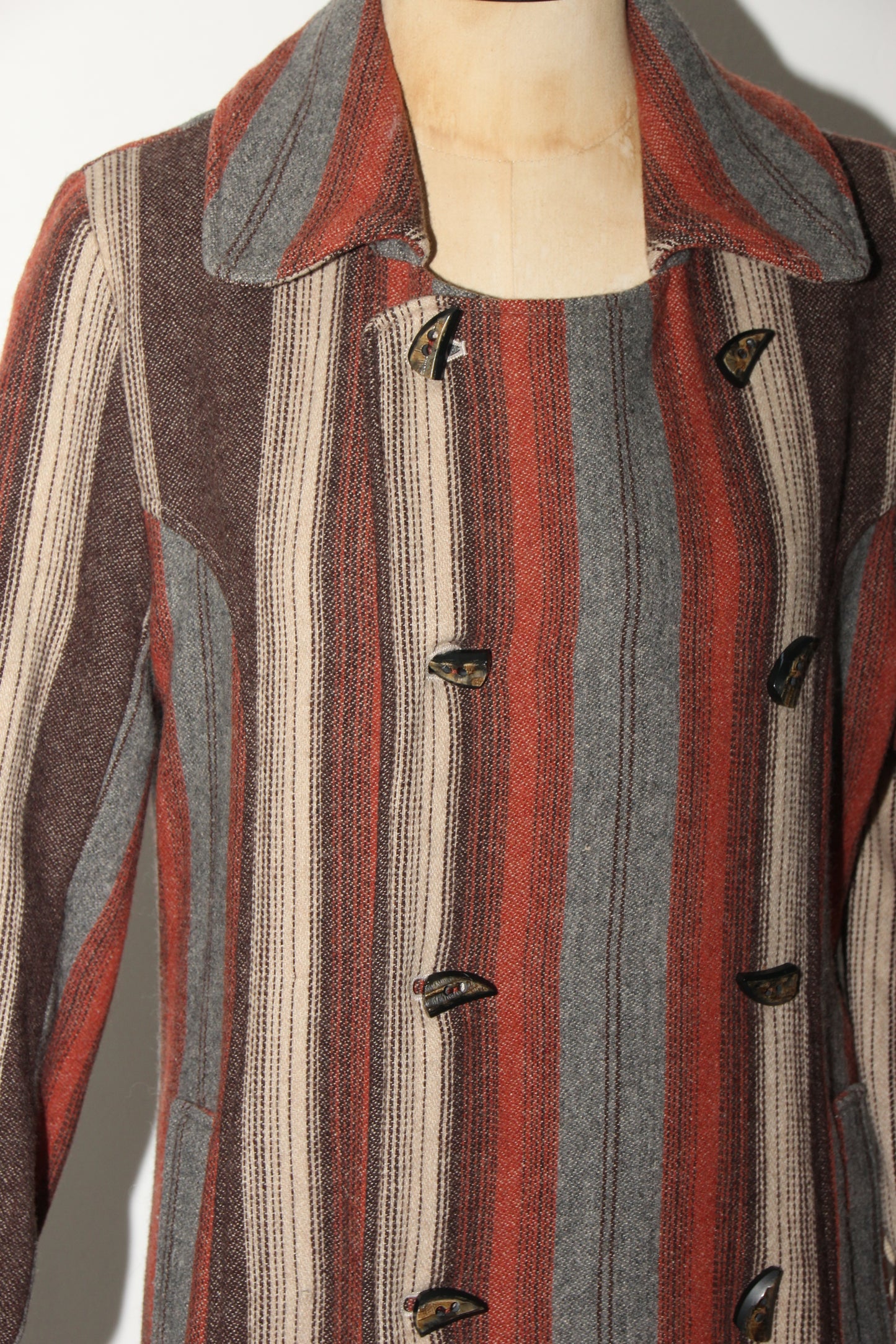 Vintage 70s bohemian coat