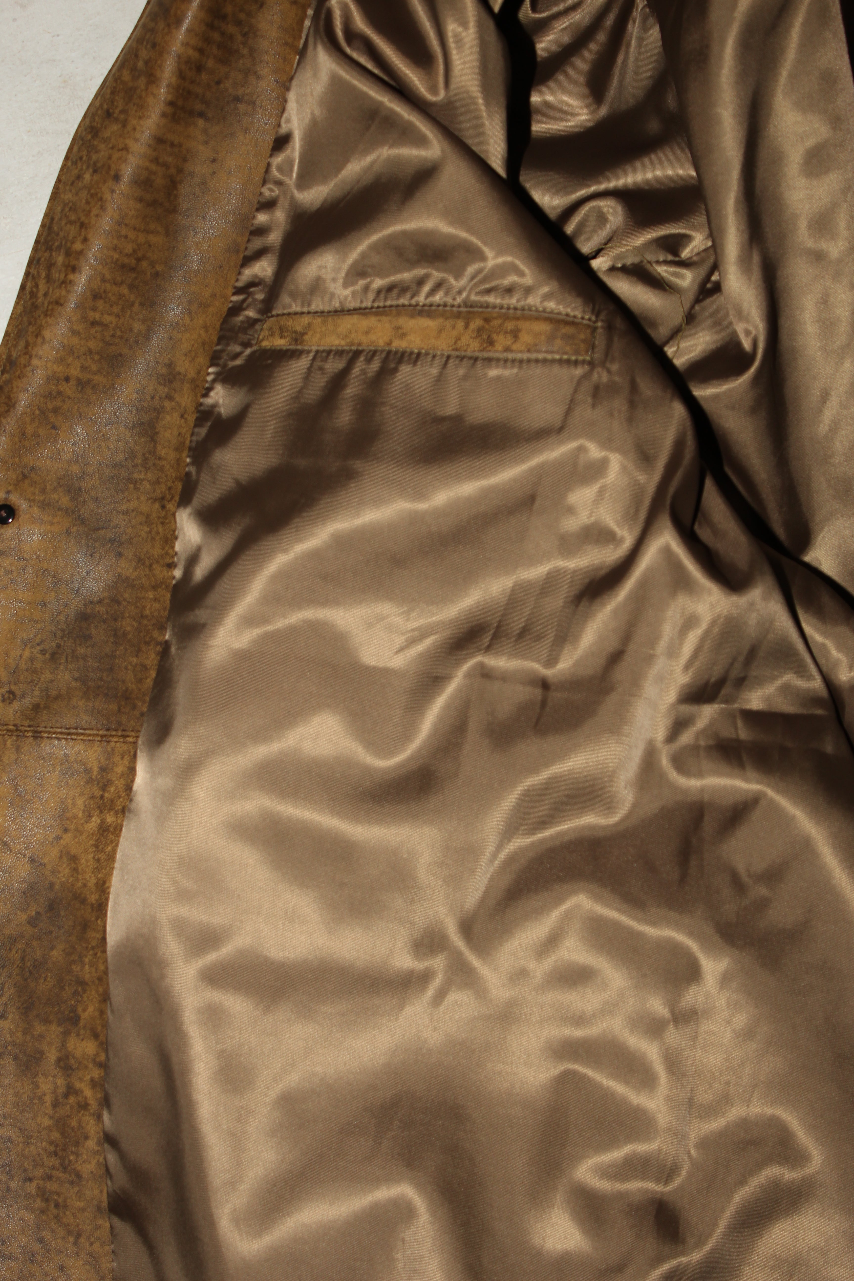 No 6 | OVERSIZED FAUX LEATHER LOOK BLAZER