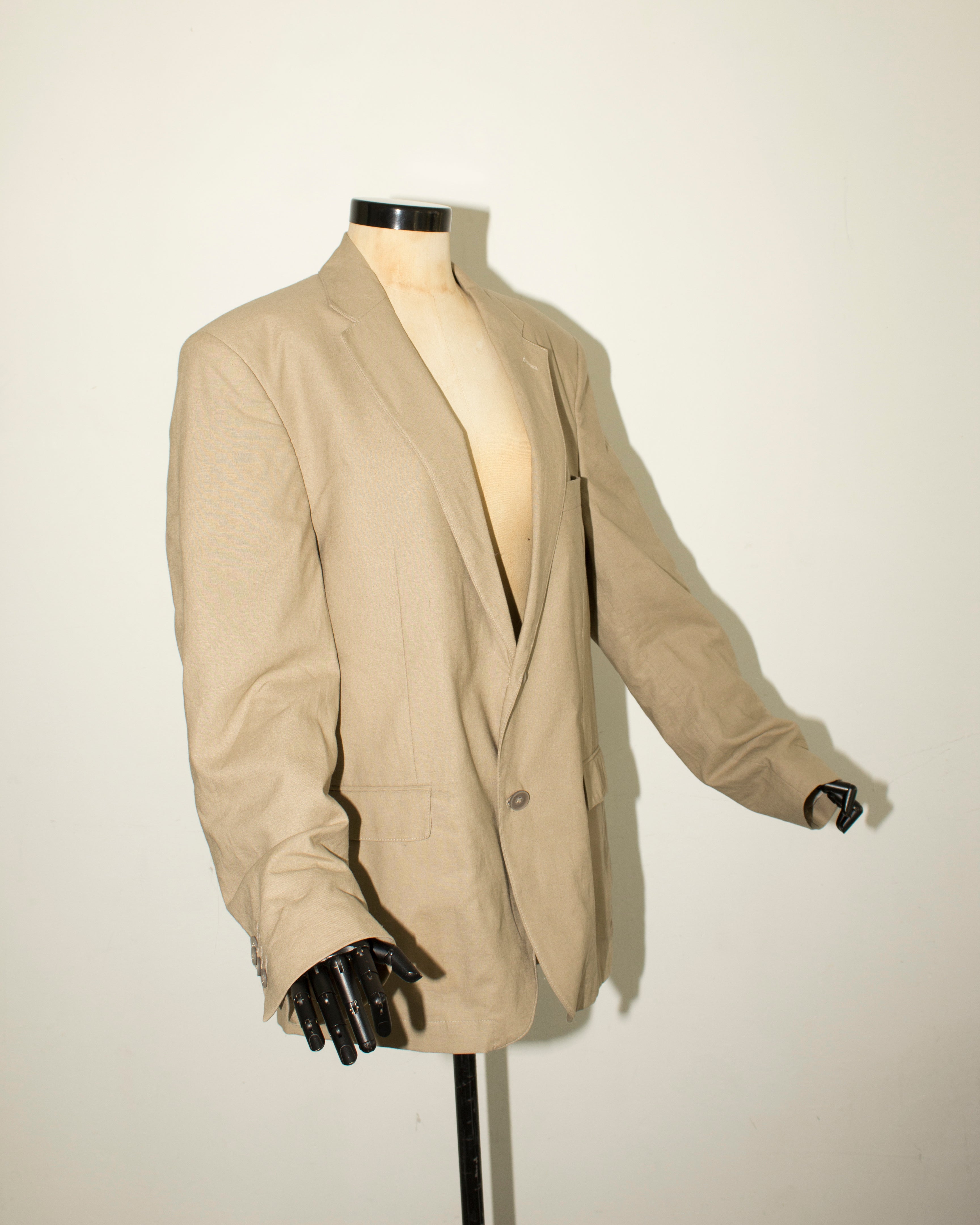 No 12 | LINNEN LIGHT BEIGE BLAZER