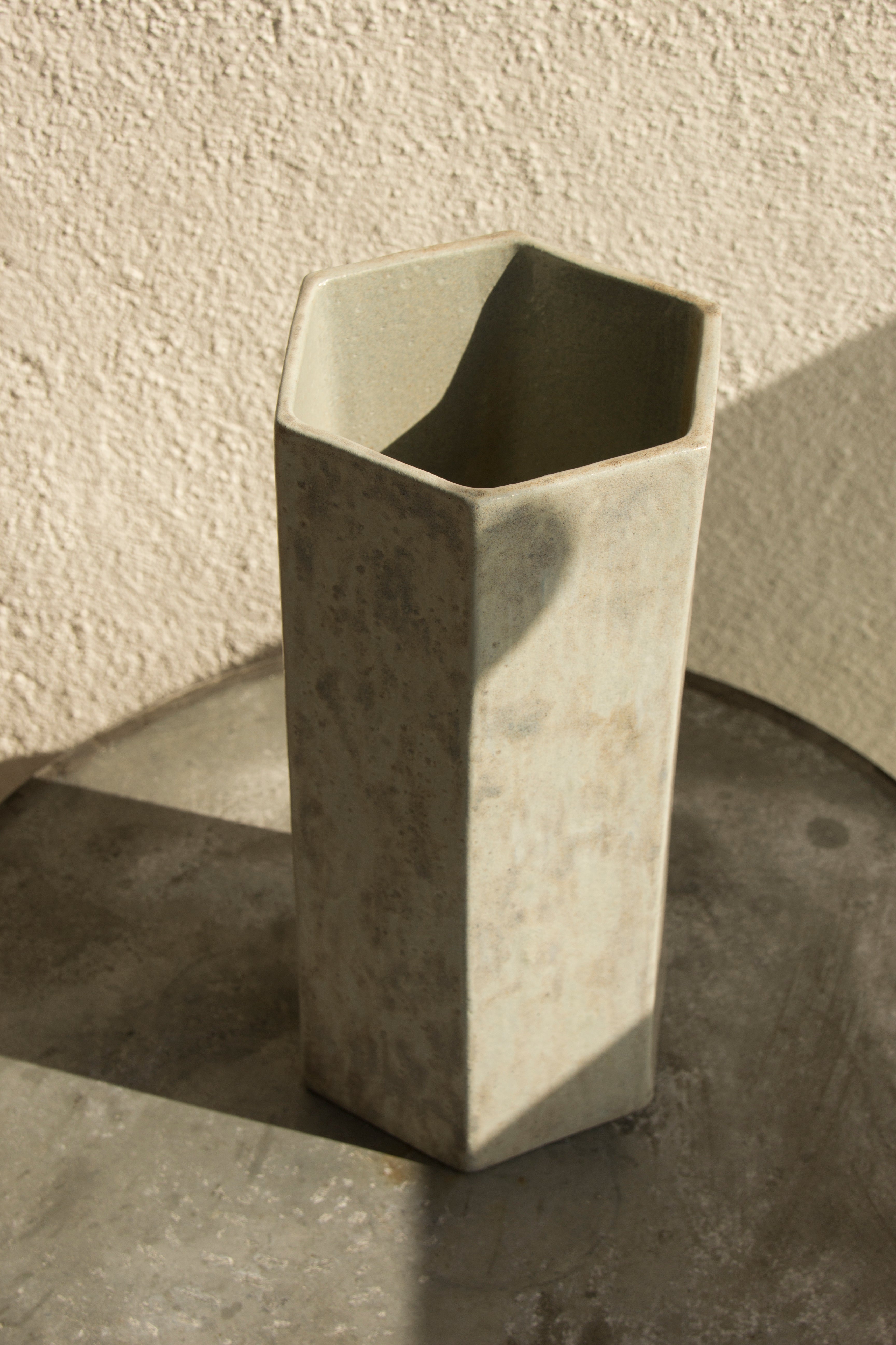 'PENTAGON' CERAMIC VASE 1985