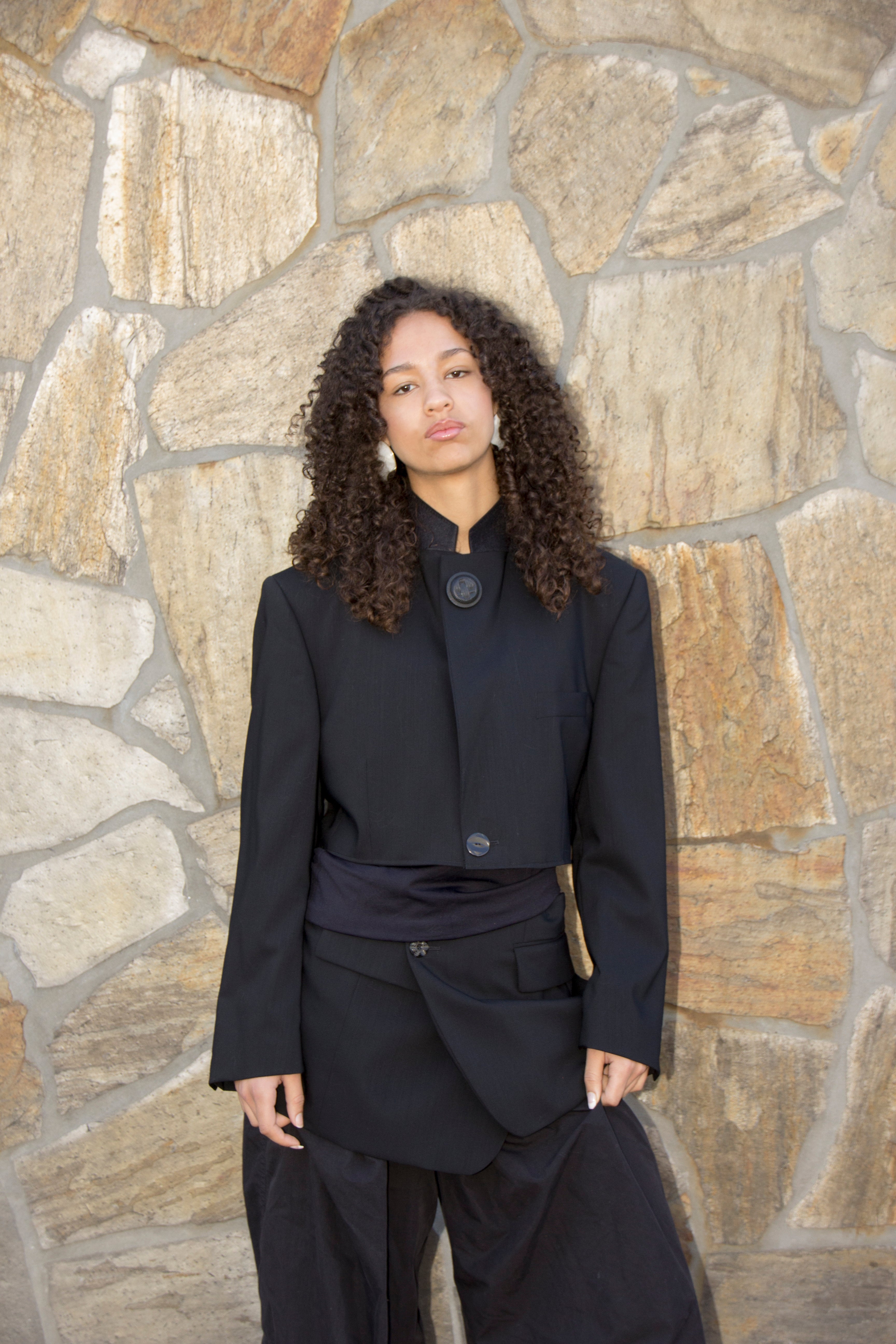 SWL Collection | Le nouveau tailleur jacket - black