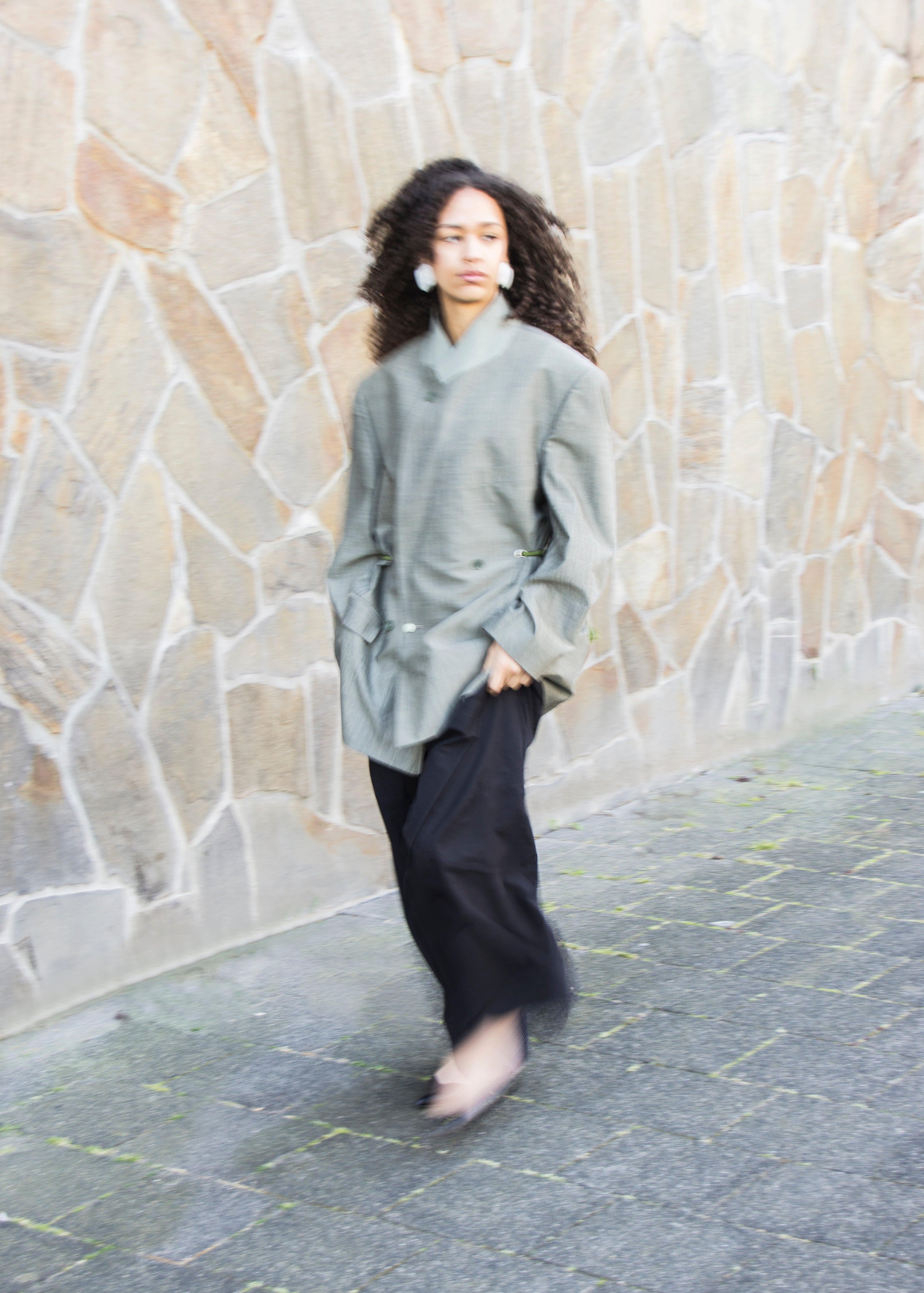 GINA ARMY GREEN BLAZER | The SWL Atelier Collection