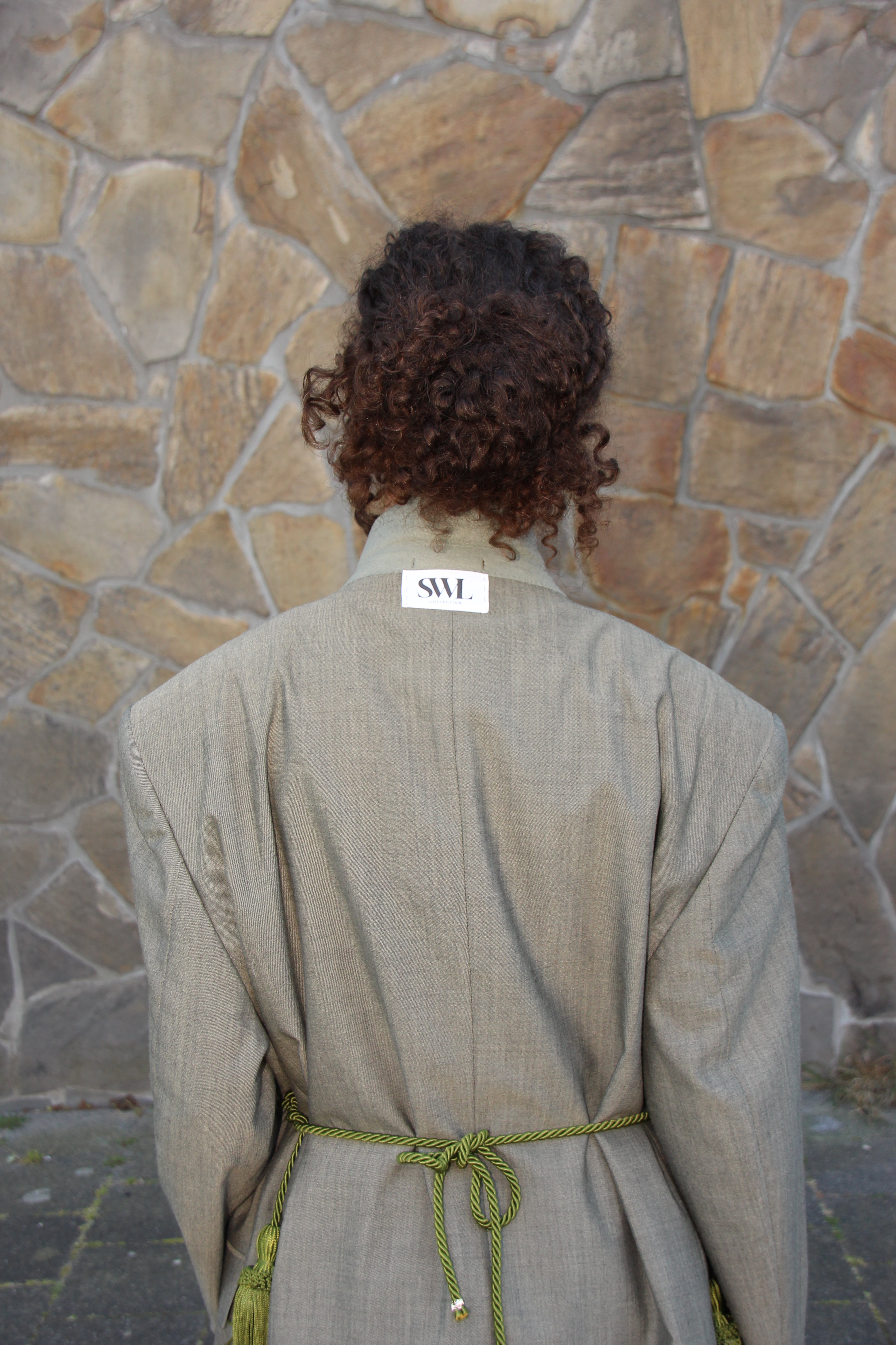 GINA ARMY GREEN BLAZER | The SWL Atelier Collection