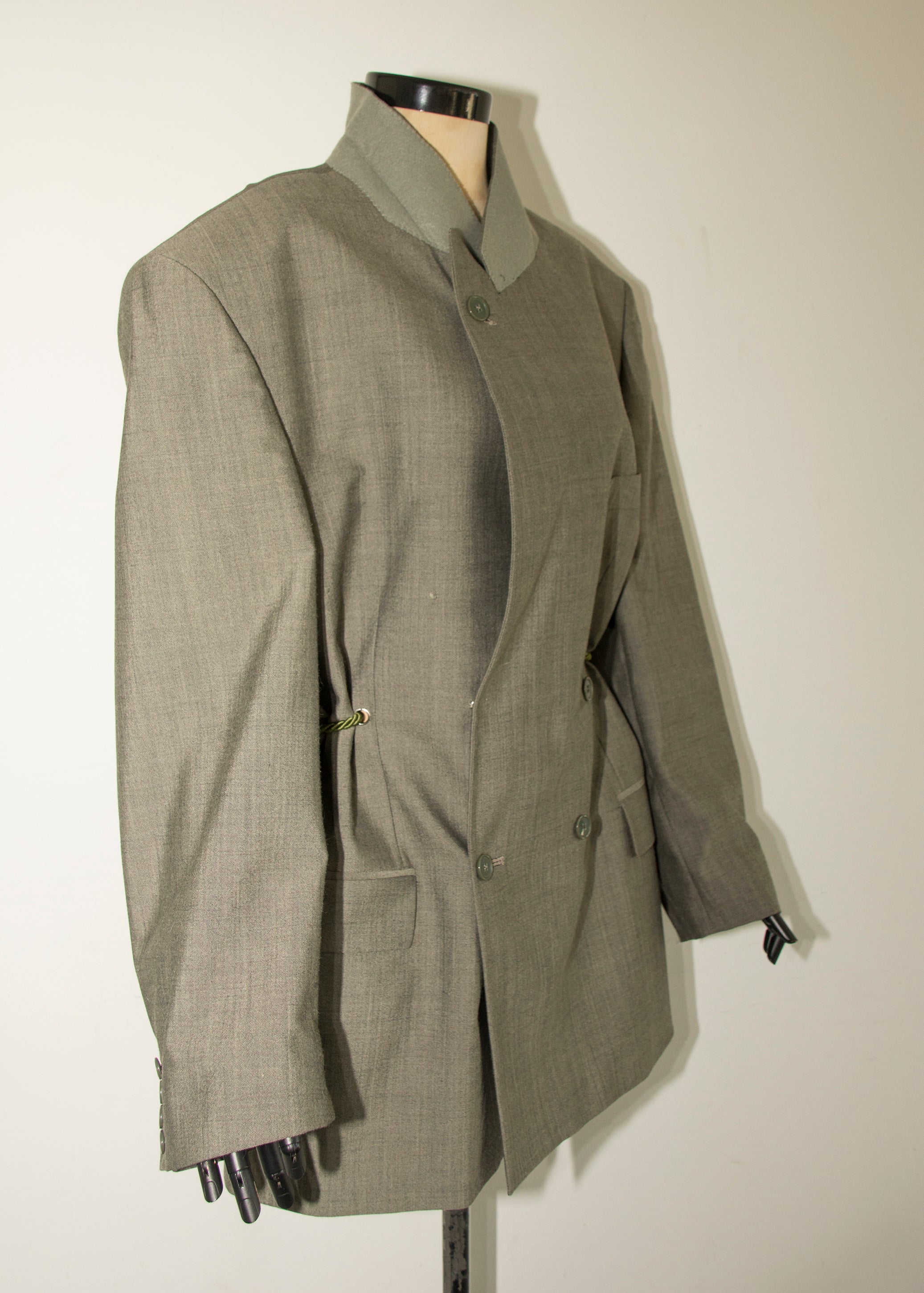 GINA ARMY GREEN BLAZER | The SWL Atelier Collection