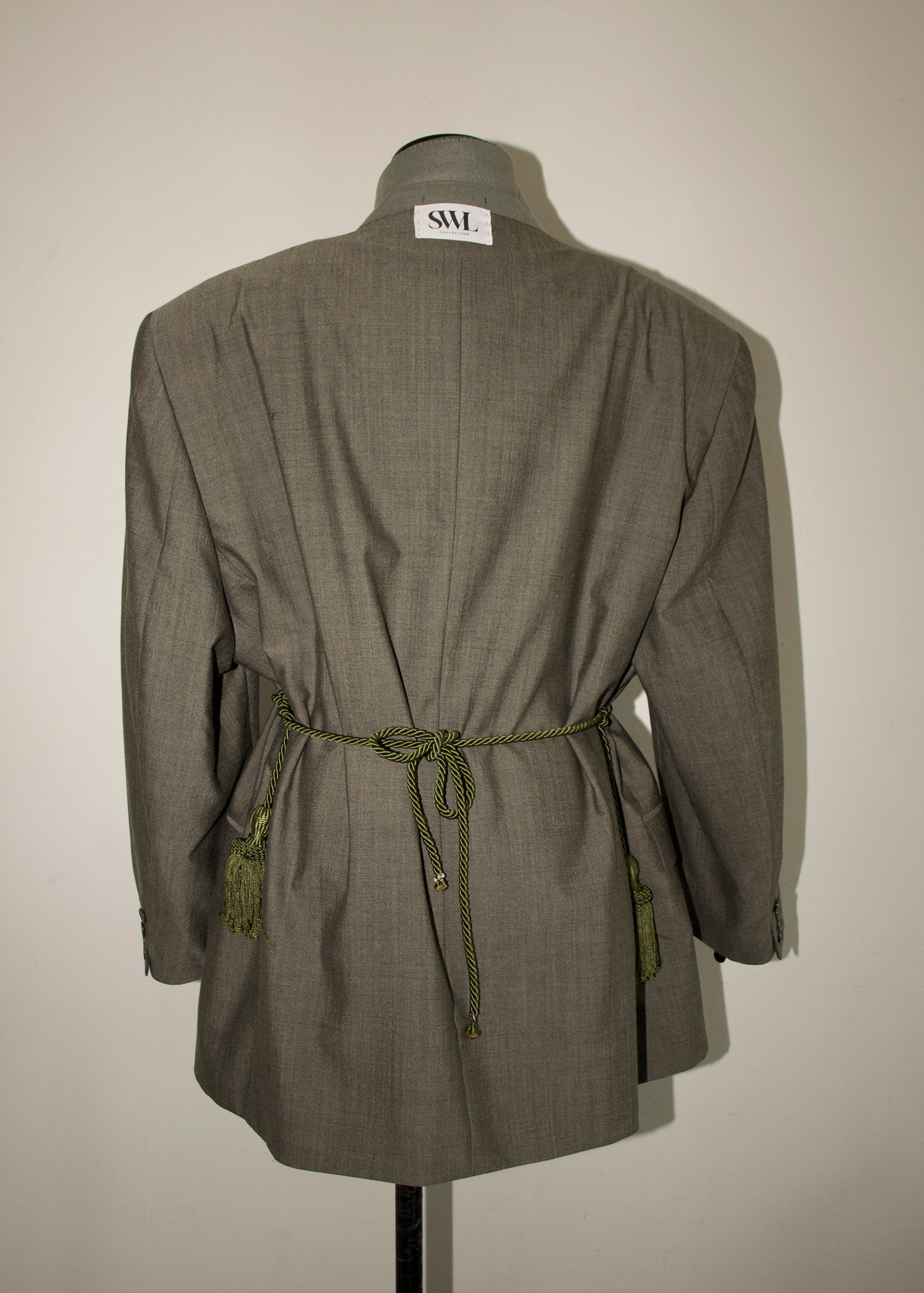 GINA ARMY GREEN BLAZER | The SWL Atelier Collection