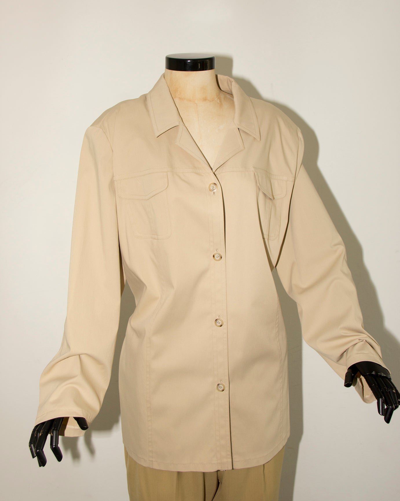 MARCONA OVERSIZED BLOUSE BEIGE