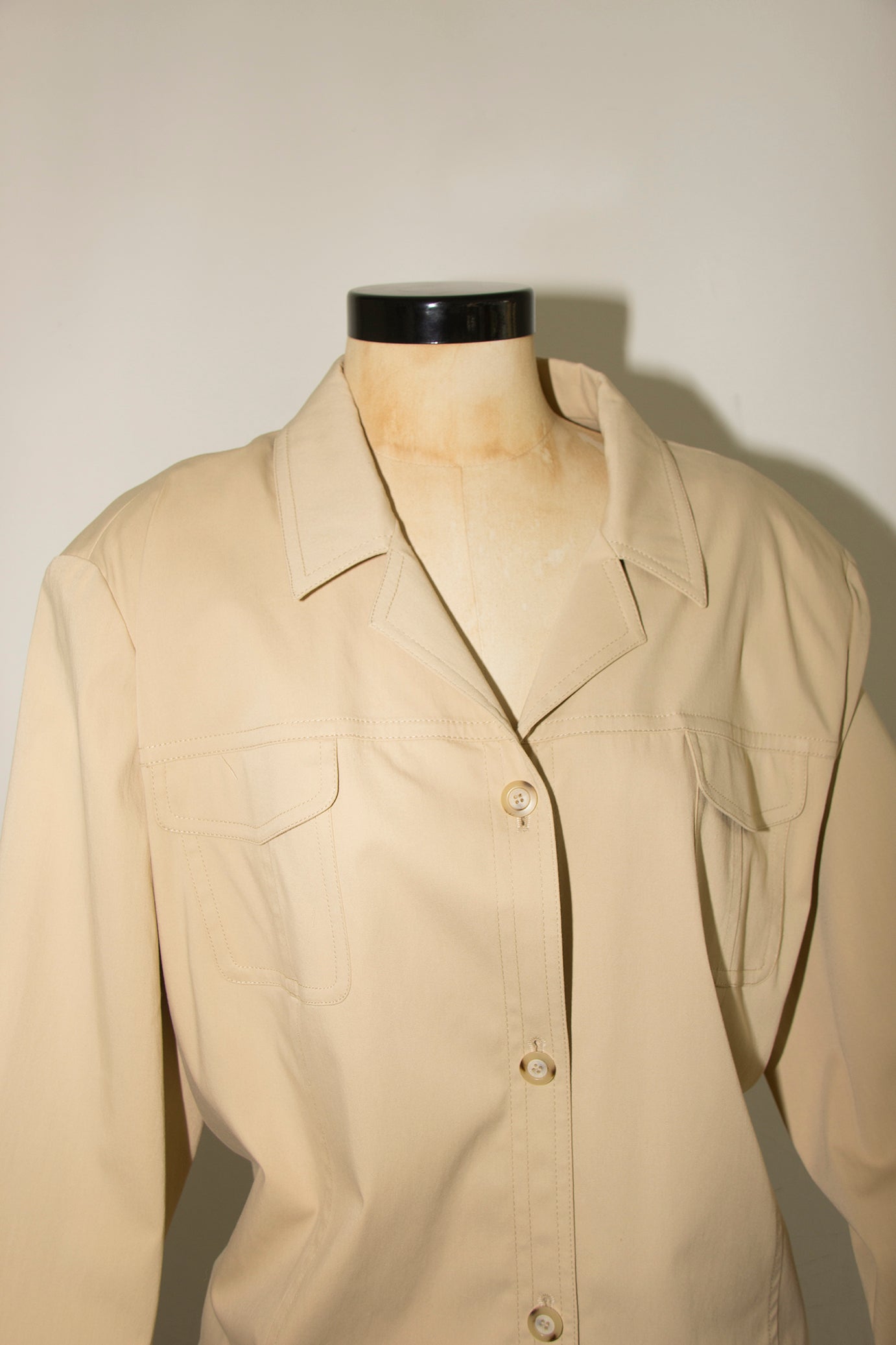 MARCONA OVERSIZED BLOUSE BEIGE