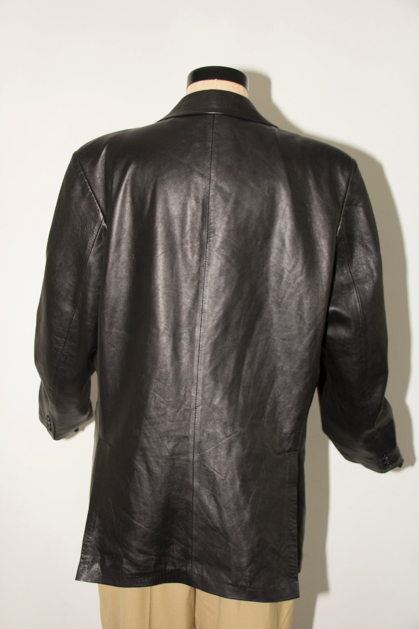Lambskin leather jacket