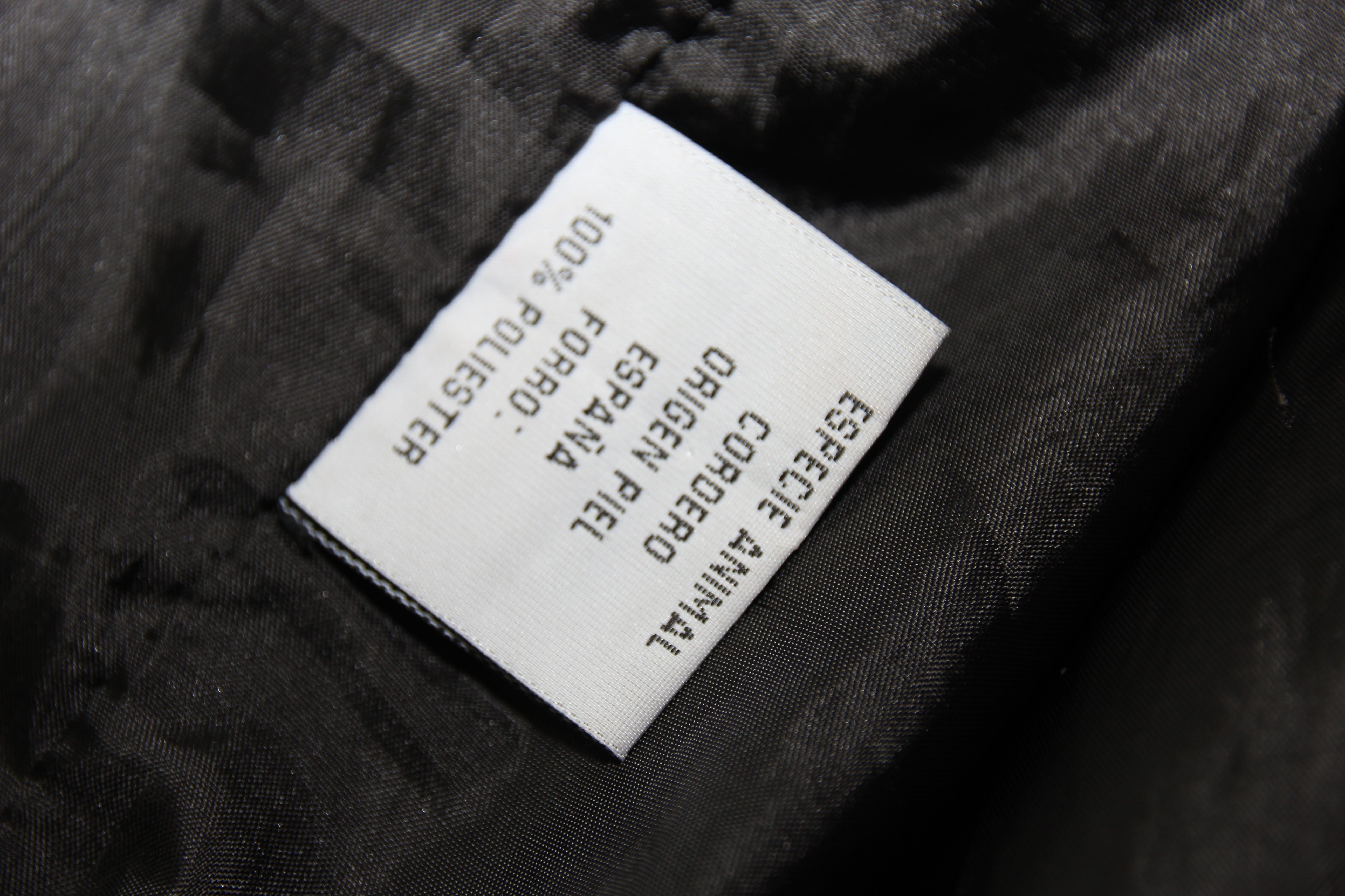 Lambskin leather jacket